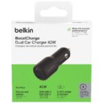 Belkin BoostCharge 42W Dual USB PD PPS Car Charger