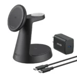 Anker MagGo wirless charing station (3-in-1, Dock station ) with adapter and  cable