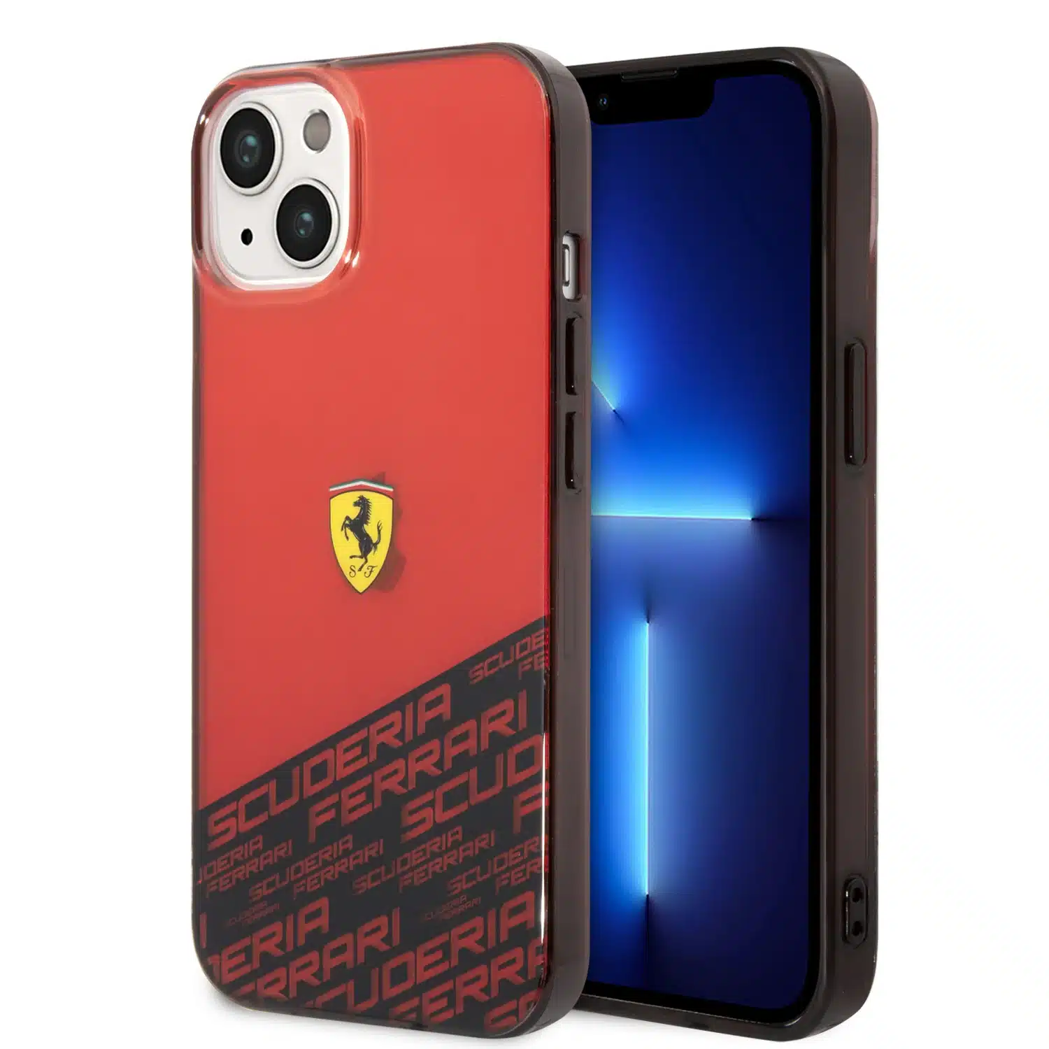 2640 ferari sf clear red for 14 pro - Image 1