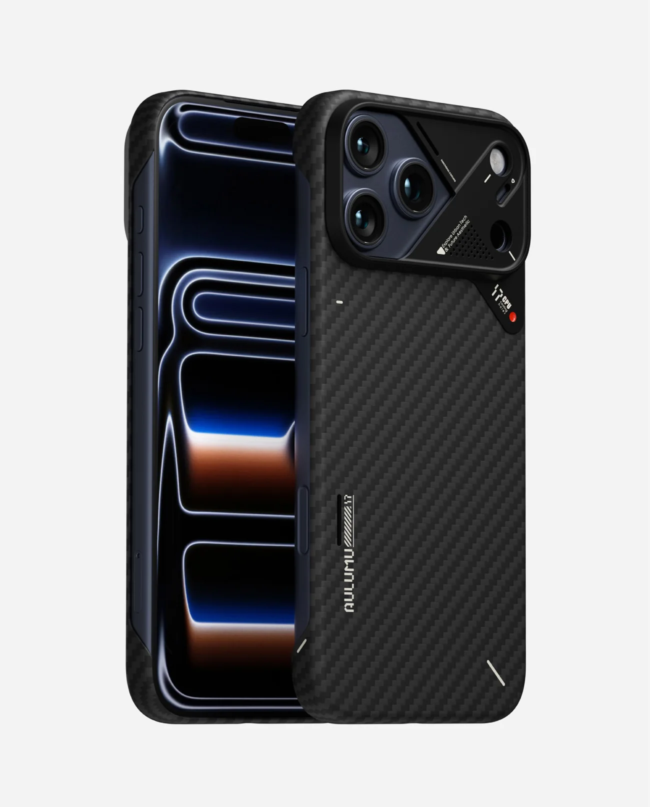 A17-AF-BK-PRO alumu aramid fiber case 17 pro - Image 1