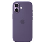 apple silicon cover for iphone 17 purple fog