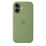 apple silicon cover for iphone 17 light moss