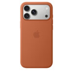 silicon cover 17 pro max terra cotta
