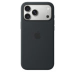 apple silicon cover for iphone 17 pro max black
