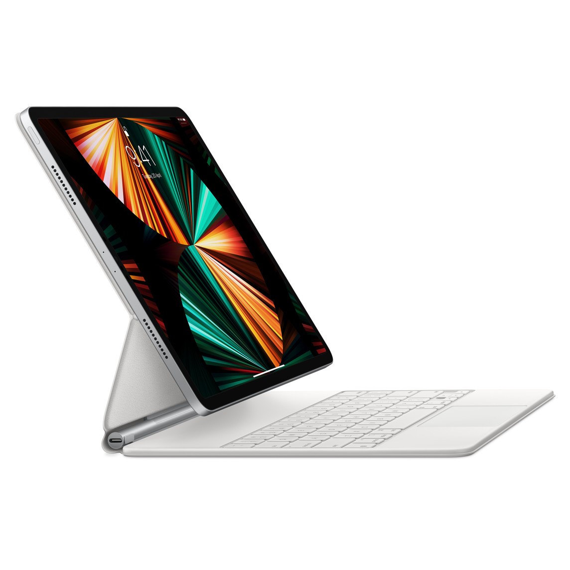 MJQL3AB:A apple magickeybord 12.9 " for (ipad pro M1 | M2) -white - Image 1