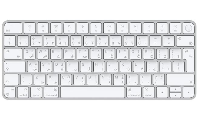 MK293AB:A apple magic keyboard touch id -white - Image 1