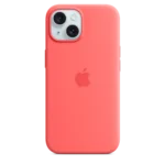 silicon cover for iPhone 15 guava