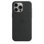 silicon cover for 15 pro max black