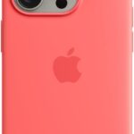 silicon cover for 15 pro max guava