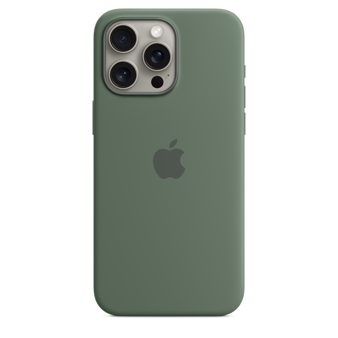 MT1X3ZM:A silicon cover for 15 pro max cypress - Image 1