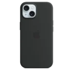 silicon cover for iPhone 15 black