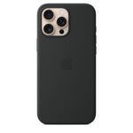 apple silicon cover for iphone 16 pro max black