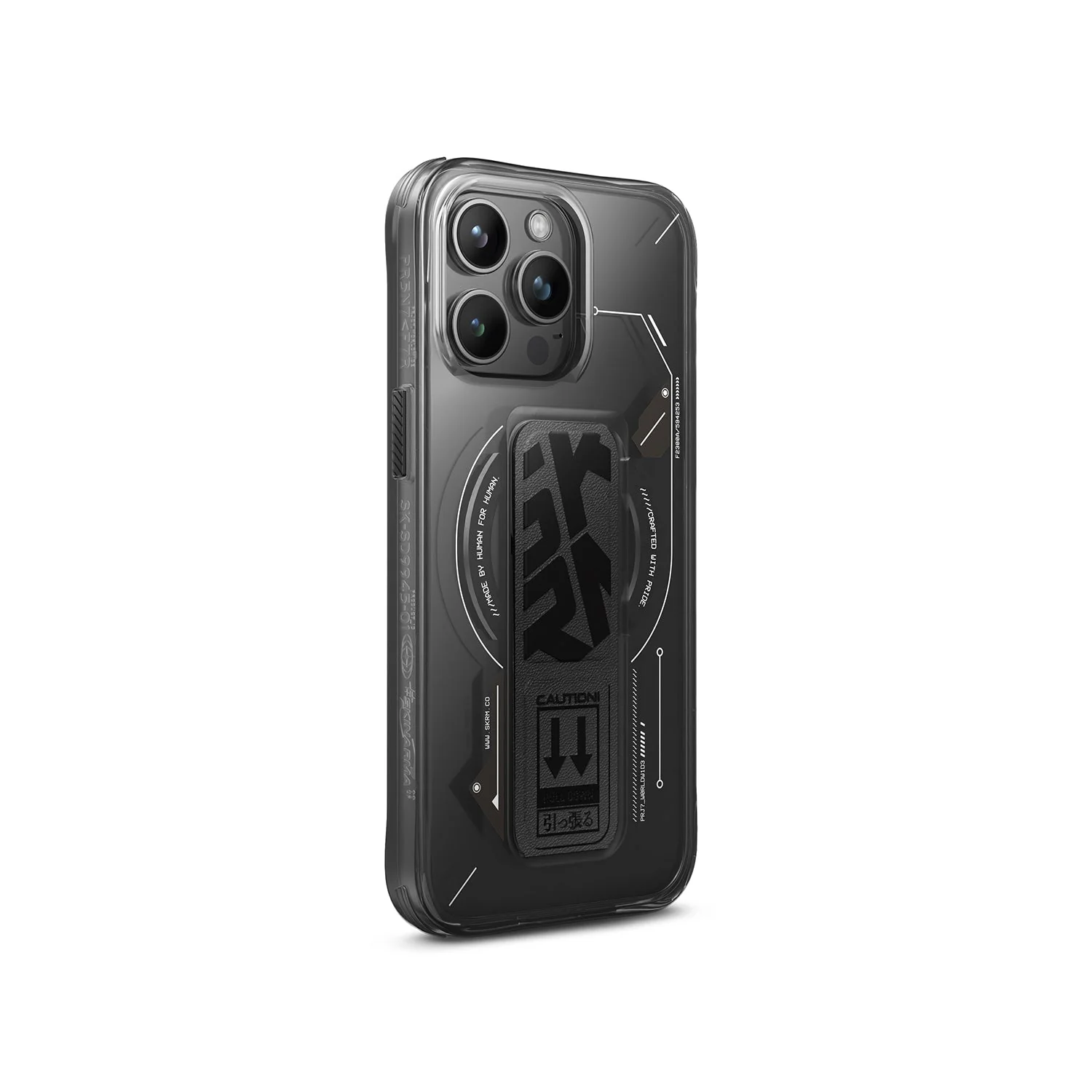 SK-2023IPP67-HELIO-BLK Skinarma Helio grey for 15 pro max - Image 1