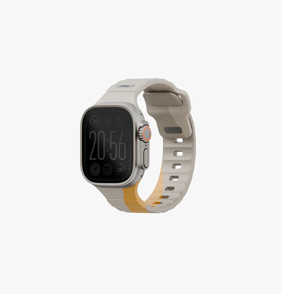 UNIQ-49MM-STRDEBEGCYEL Uniq stride Charcoal / rosso red 49/46/45/44MM - Image 1
