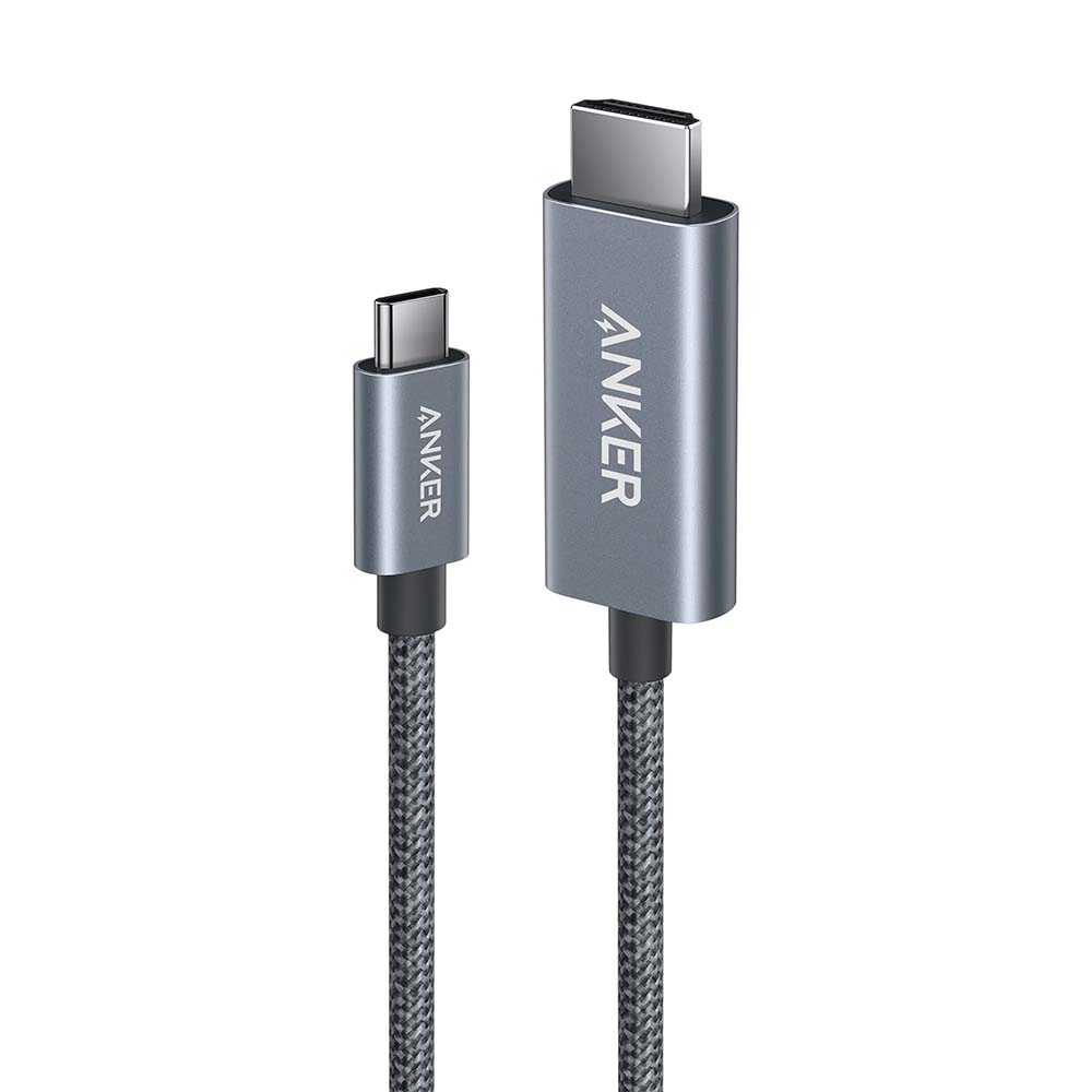 a87e0h12 Anker Nano USB-C to HDMI Cable (6 ft, 4K, Braided) - Image 1