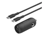 Belkin BoostCharge USB-C PD Car Charger 30W + 1M USB-C to USBC Cable