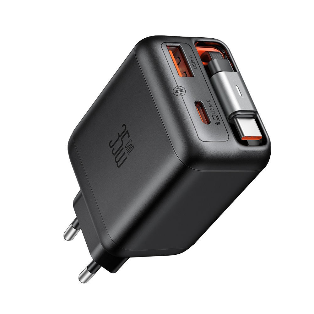 ch-128 mcdodo 35w retractable charger - Image 1