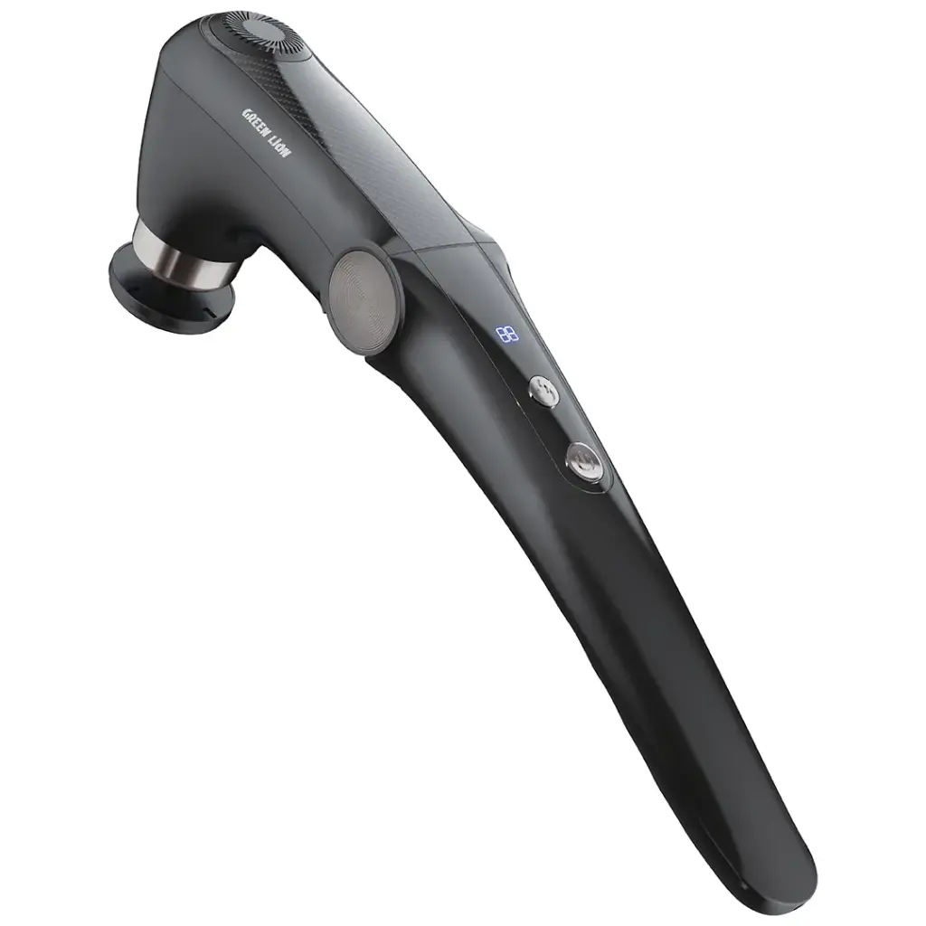 df8995105e2d Green Lion Foldable Massage Gun with Long Handle & 45° Bend Adjustment - Black - Image 1