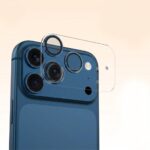 lito glossy ultra thin camer glass for 17 pro max - blue