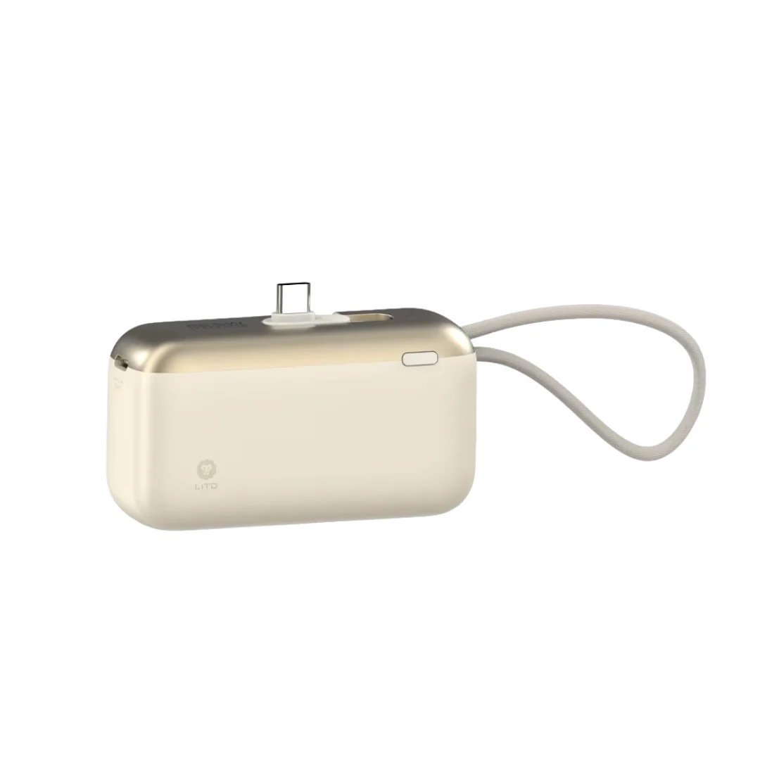 063f33ec42bb lito power bank 10k with cable - Image 1