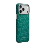 Pitaka Ultra slim Case 17 pro gold green
