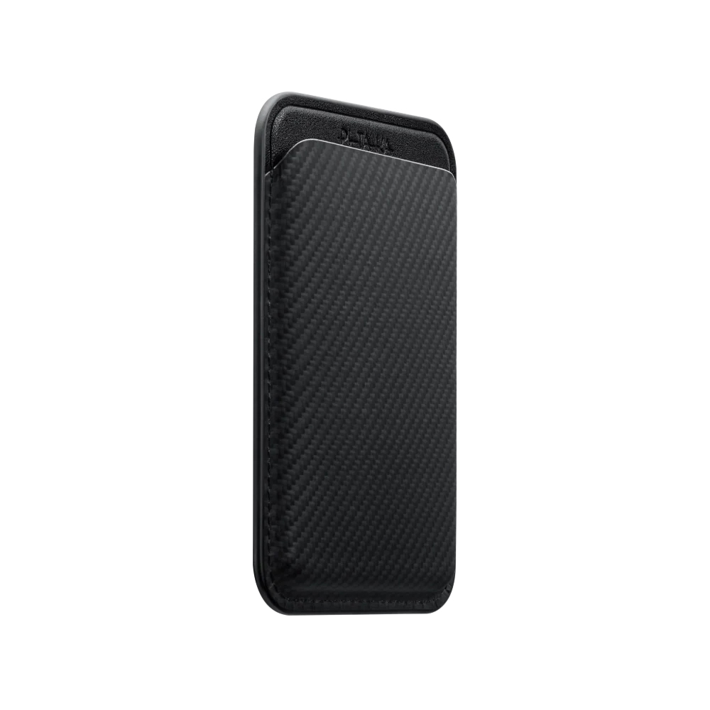 black Pitaka Magnetic Woven Wallet - Image 1