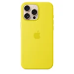 Silicon Cover for 16 pro Max - Yellow